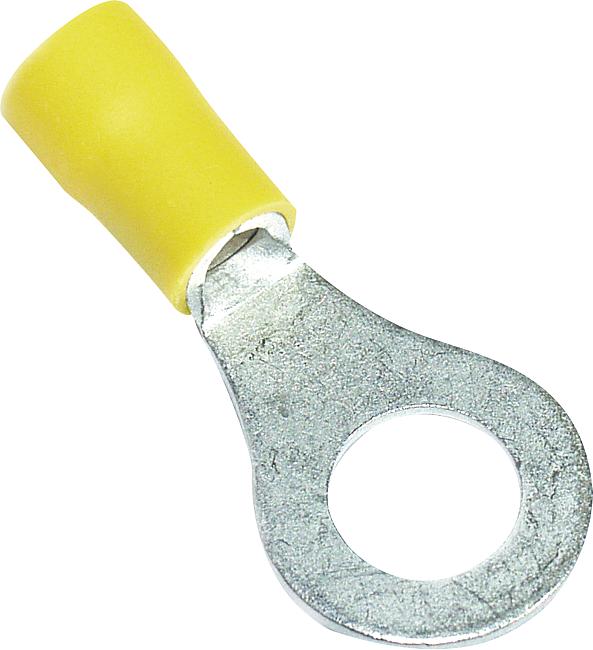 Ringkabelschuh, M10, gelb, 4,00 – 6,00 mm2, 100 Stck.