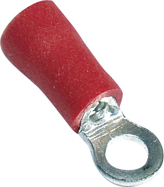 Ringkabelschuh, M3, rot, 0,25 – 1,00 mm2, 100 Stck.