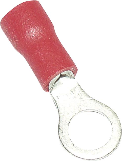 Ringkabelschuh, M3, rot, 0,50 – 1,50 mm2, 100 Stck.