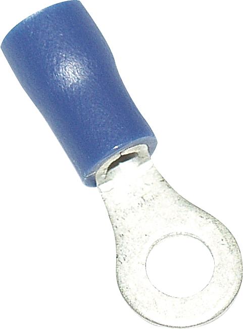 Ringkabelschuh, M4, blau, 1,50 – 2,50 mm2, 100 Stck.