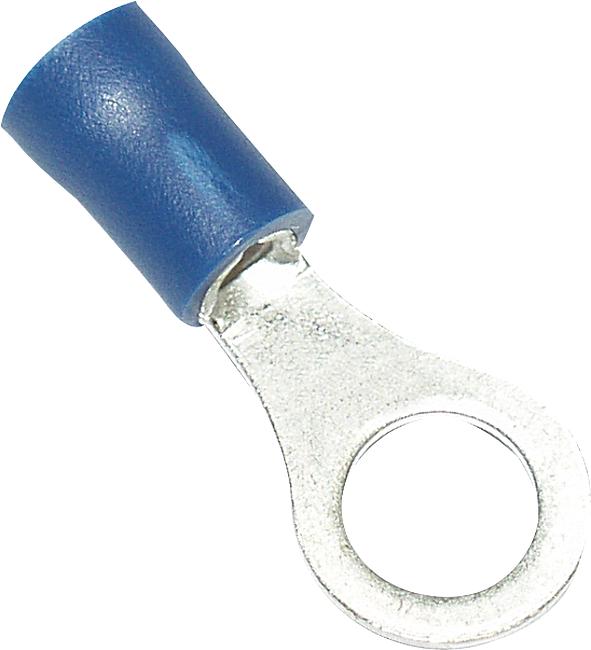 Ringkabelschuh, M6, blau, 1,50 – 2,50 mm2, 100 Stck.