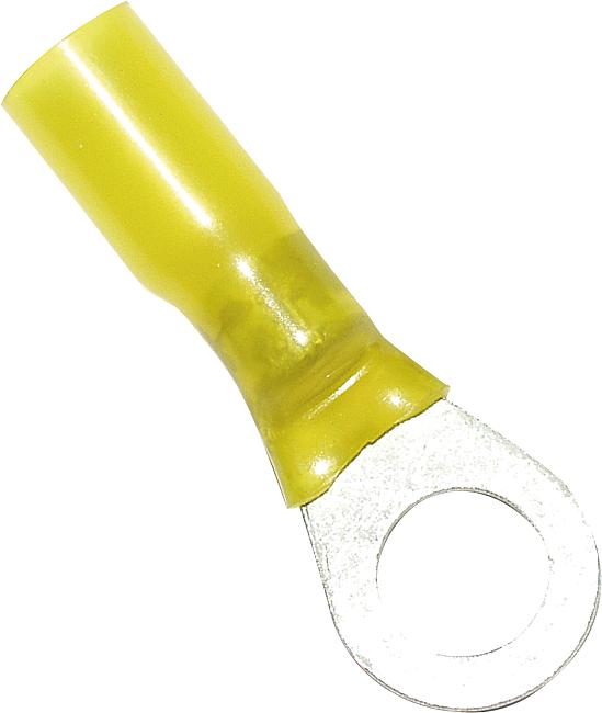 Ringkabelschuh, M6, gelb, 4,00 – 6,00 mm2, 50 Stck.