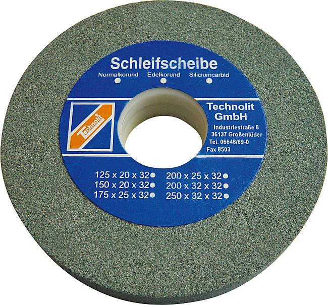 Schleifscheibe Siliziumcarbid, 125 mm, K-80