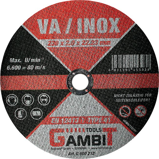 Trennscheibe VA/INOX, 230 mm