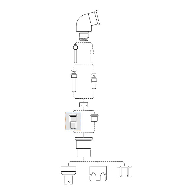 D&#252;se, lang, 1,20 mm, 5 Stck., 5 Stck.