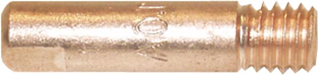 Stromd&#252;se, TB 15, 0,8 mm, Aluminium, L&#228;nge: 15 mm, 10 Stck.