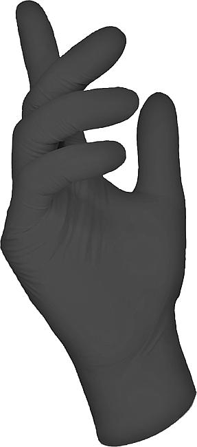Einmal-Schutzhandschuh „PROskin Nitril“, Gr&#246;&#223;e: 10, black, 100 Stck.