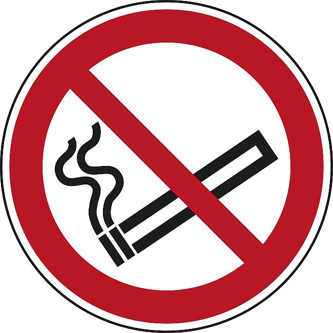 Rauchen verboten, FO, &#248; 100 mm