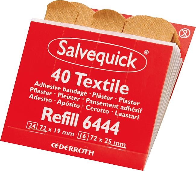 Salvequick&#174; Pflaster Refills, elastisch, 6 S&#228;tze