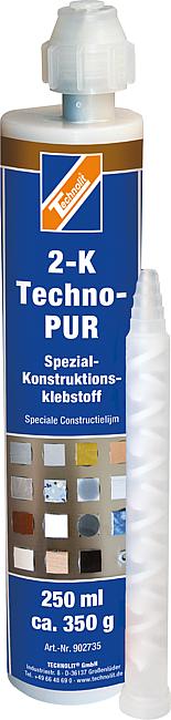 2-K Techno-PUR Spezial-Konstruktionskleber, 250 ml